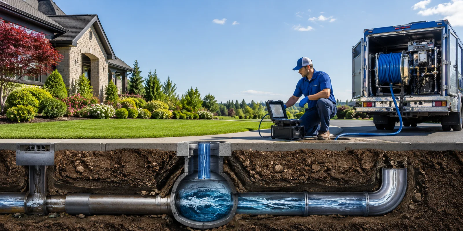 Drainage restoration information for Farmington, KY